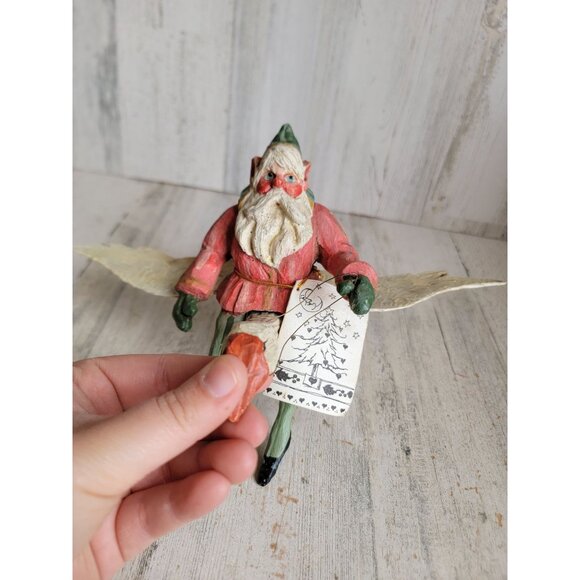 House of hatton AS‎ IS Santa Claus goose ornament xmas - Picture 2 of 7